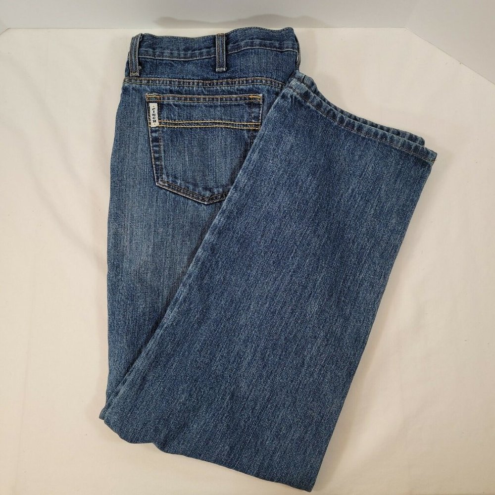 CINCH White Label MidRise Straight Relaxed Denim Jeans Medium Wash 38x36